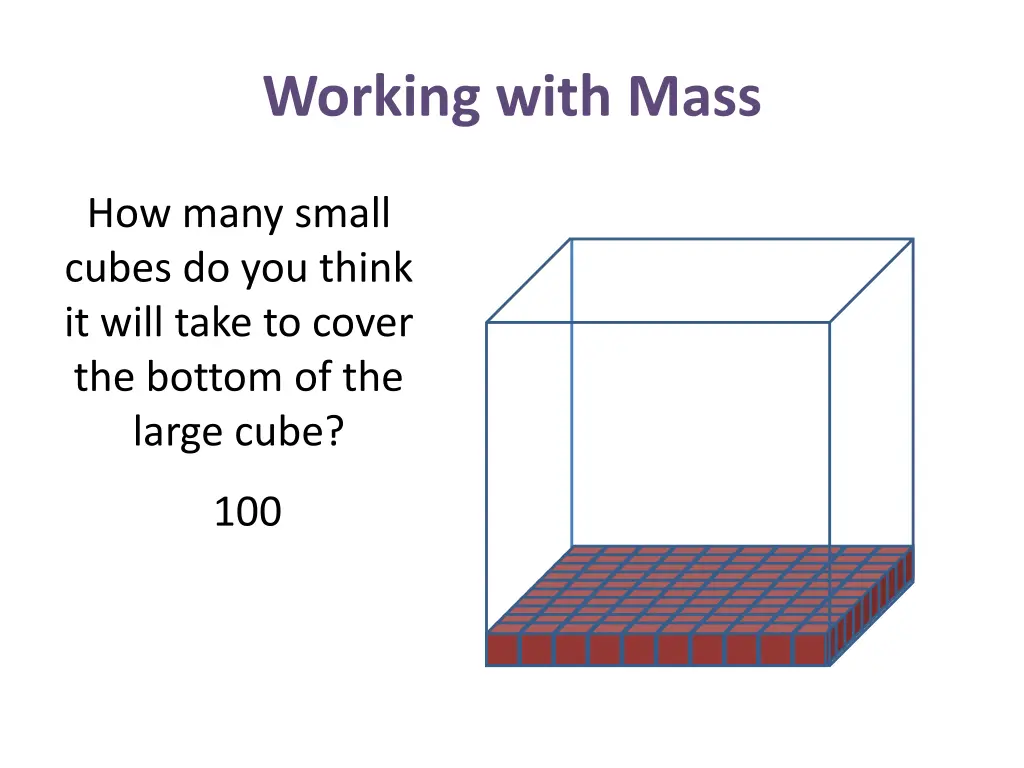 working with mass 2