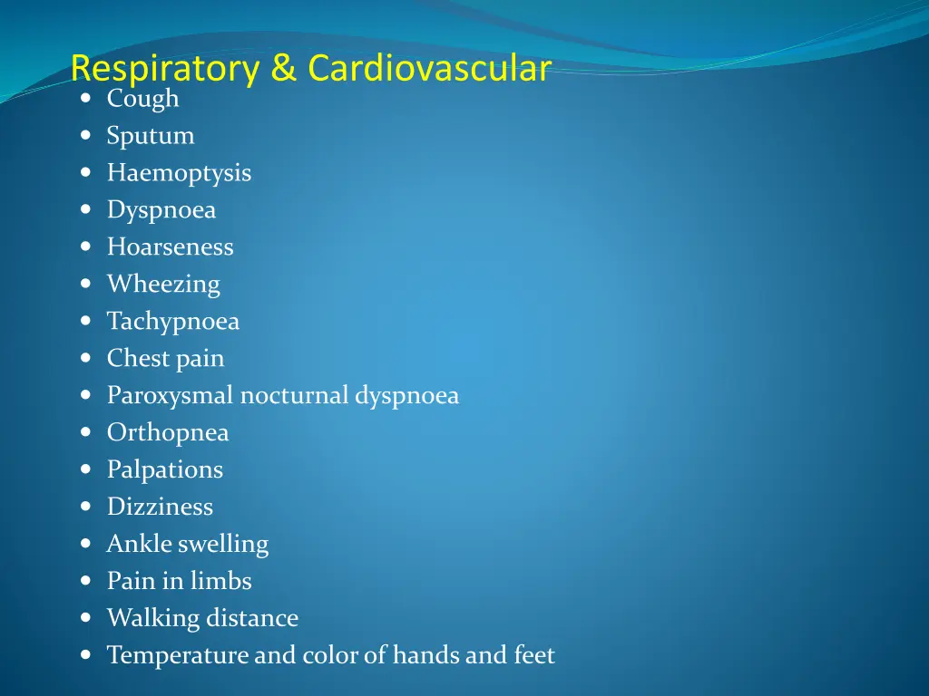 respiratory cardiovascular cough sputum