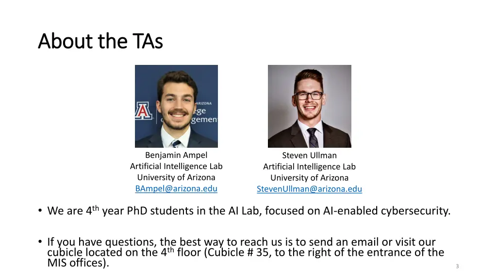 about the tas about the tas