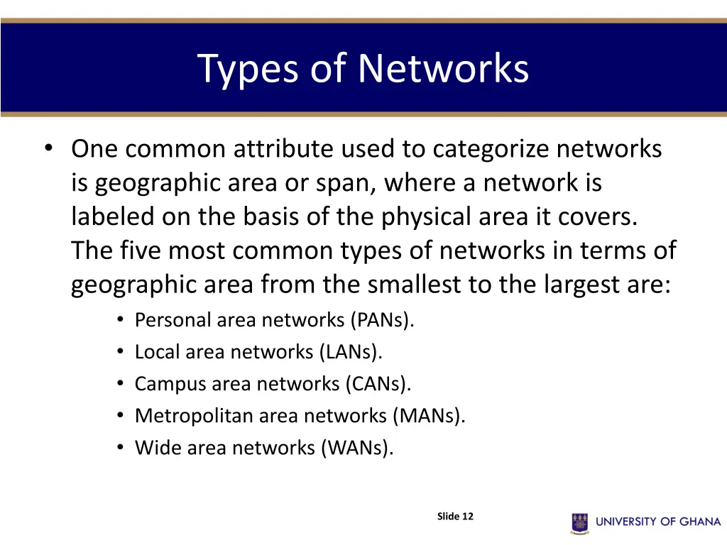 types of networks 1