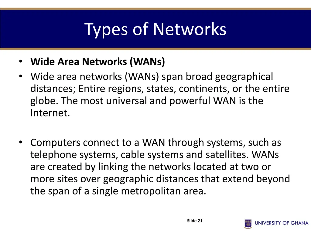 types of networks 10