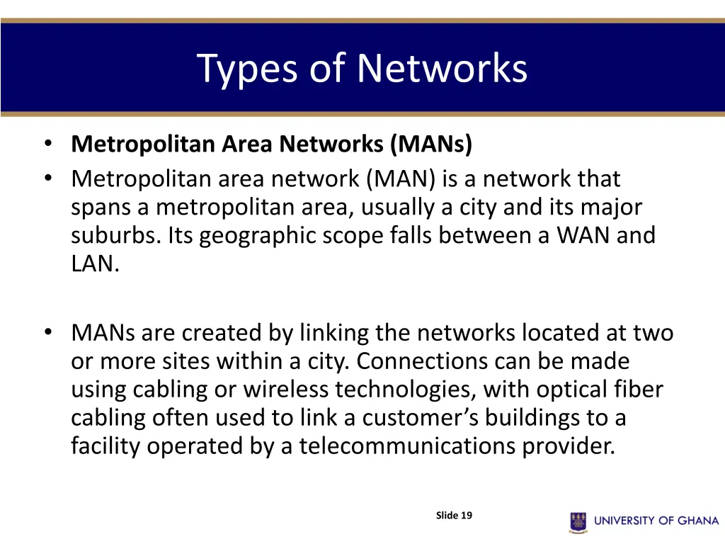 types of networks 8