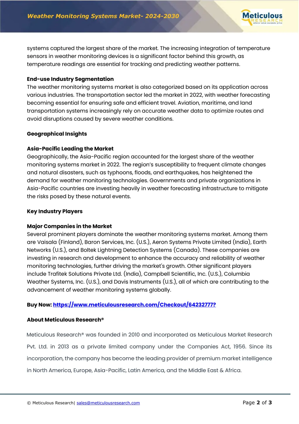 weather monitoring systems market 2024 2030 1