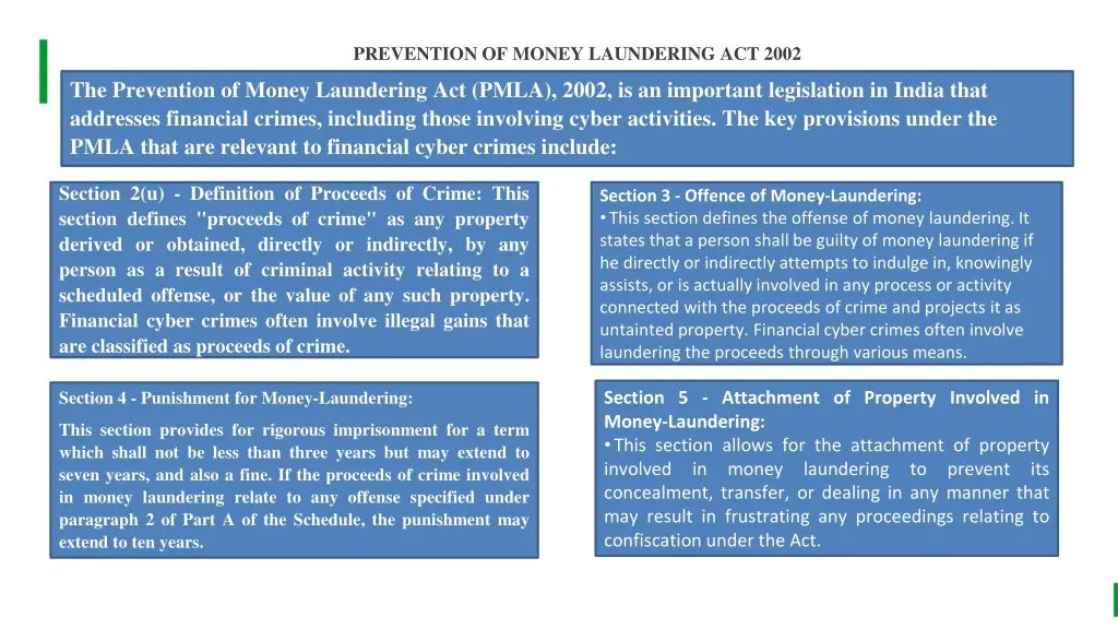 prevention of money laundering act 2002