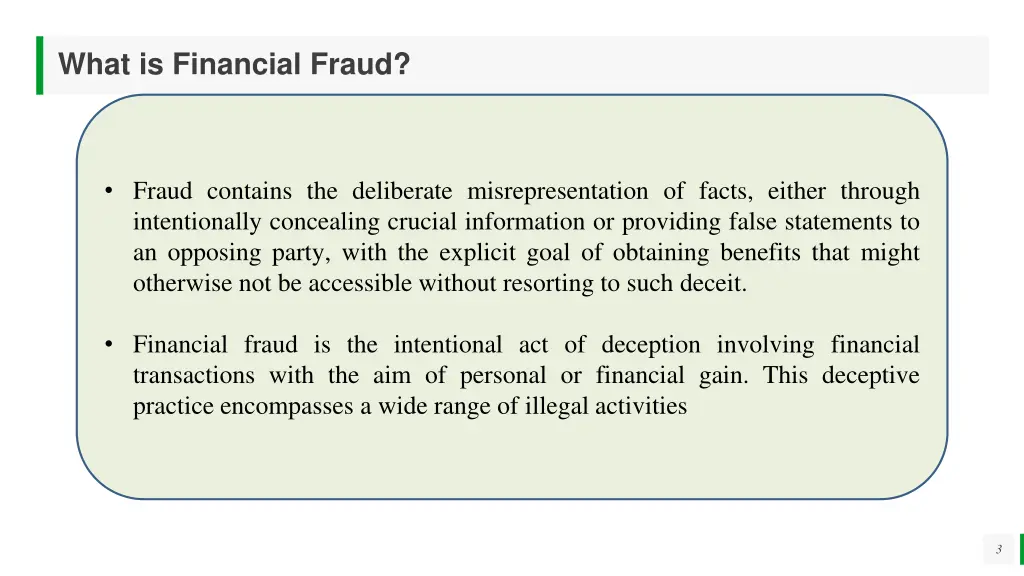 what is financial fraud