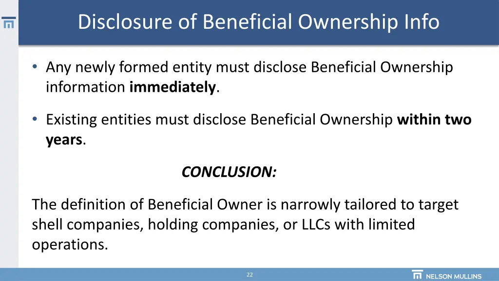 disclosure of beneficial ownership info 3