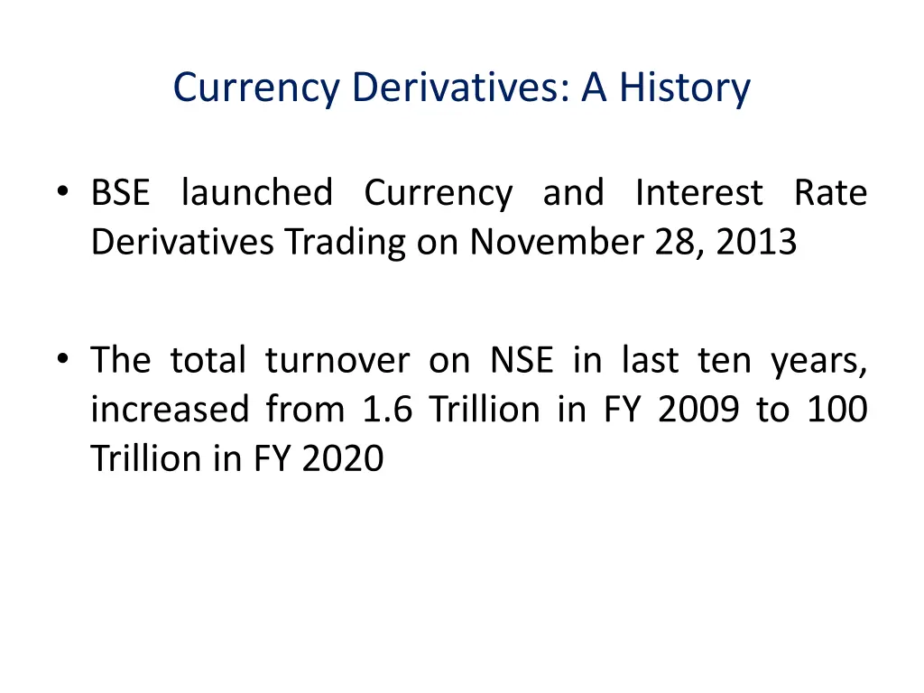 currency derivatives a history 3