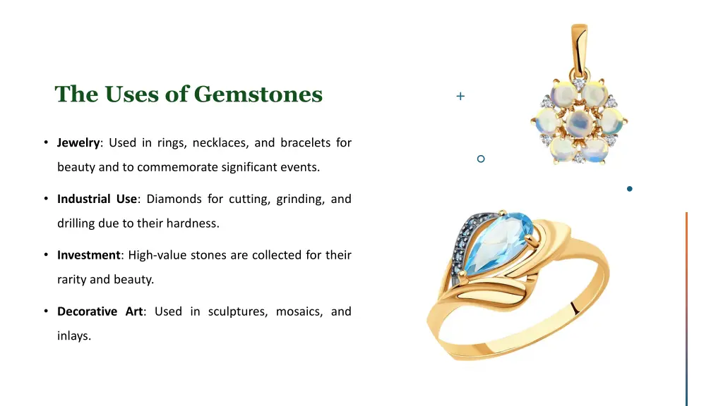 the uses of gemstones