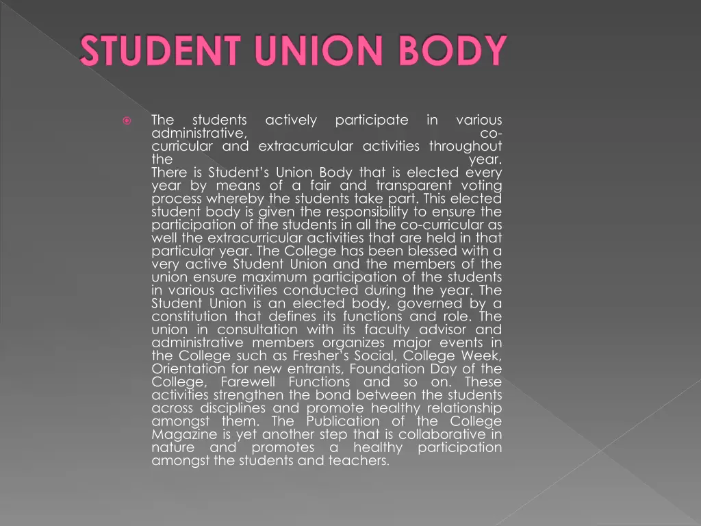 student union body