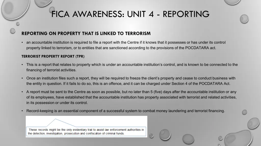 fica awareness unit 4 reporting 7