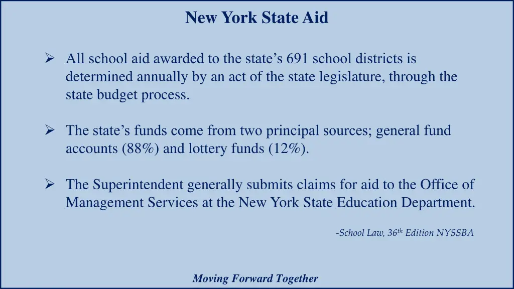 new york state aid