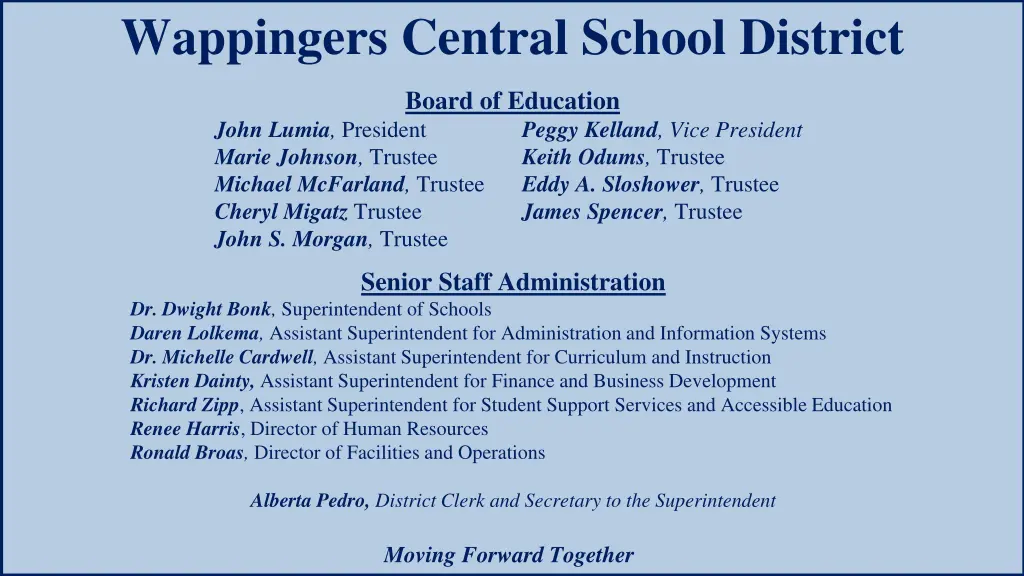 wappingers central school district