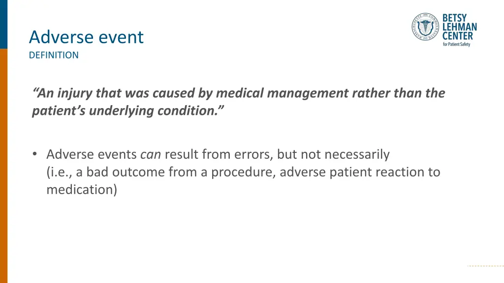 adverse event definition