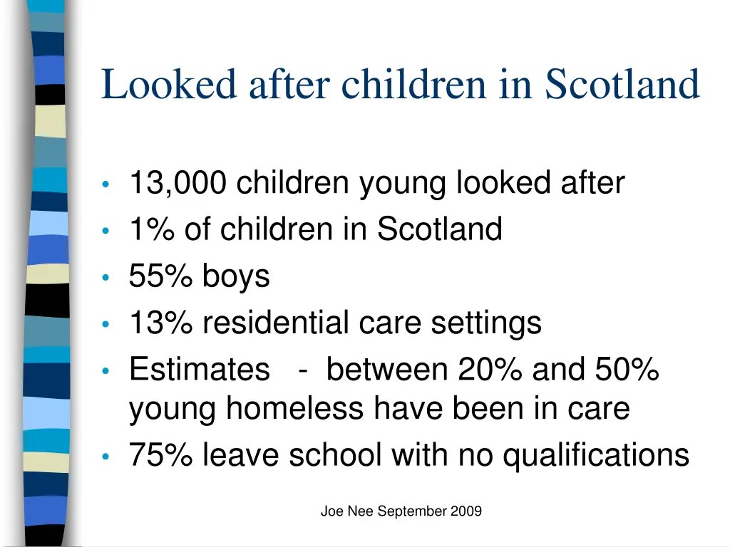 looked after children in scotland