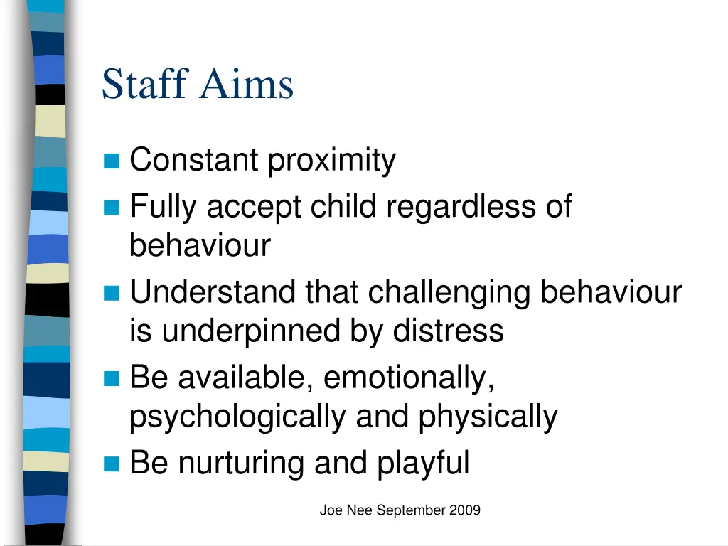 staff aims