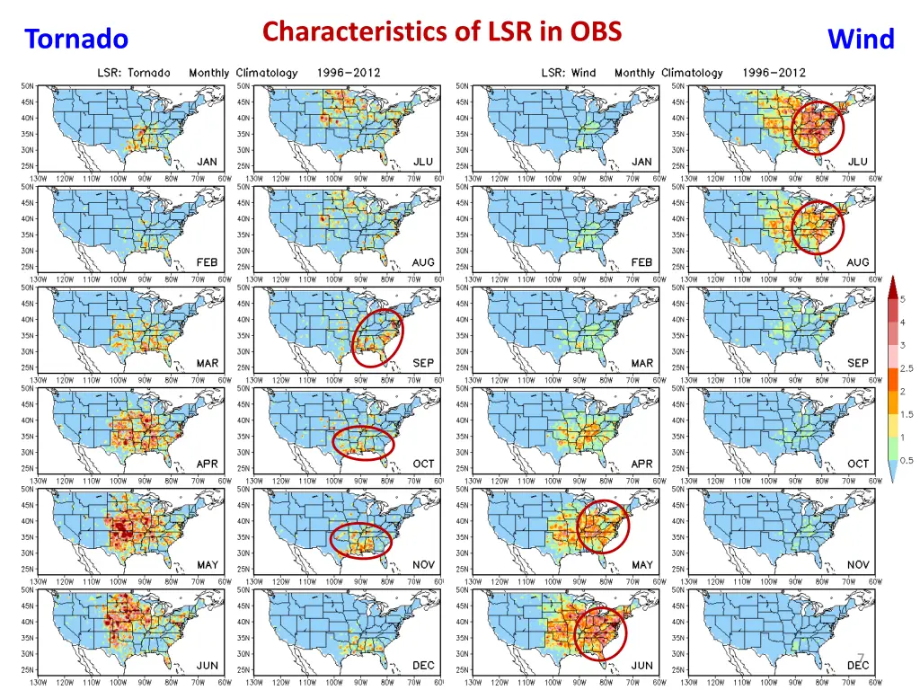 characteristics of lsr in obs 1