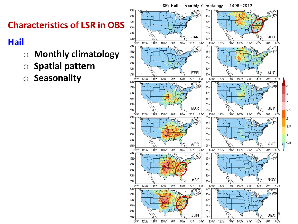 characteristics of lsr in obs