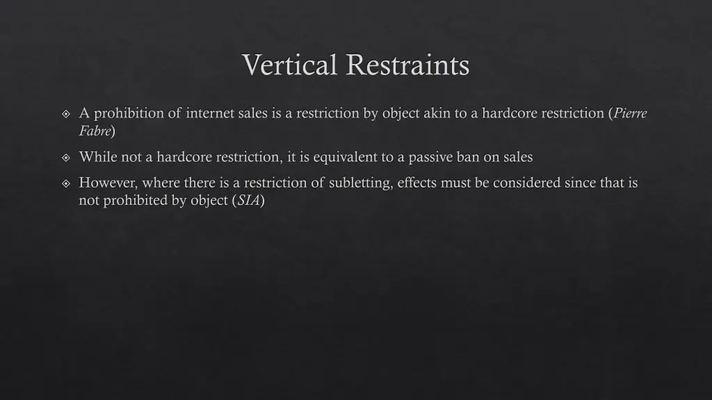 vertical restraints 5