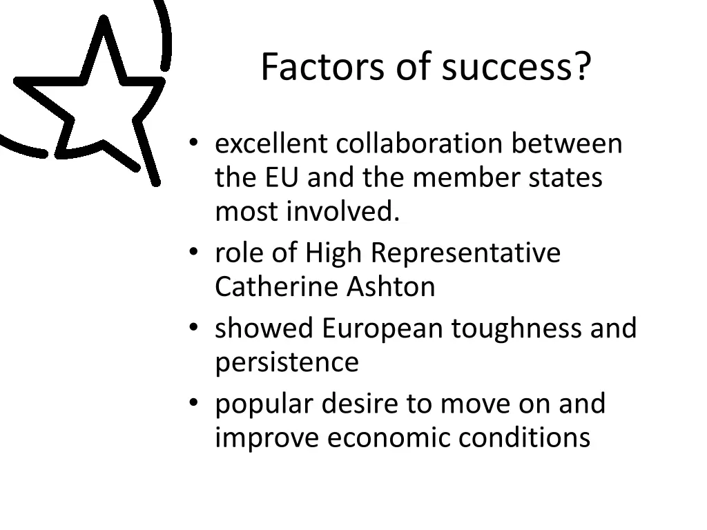 factors of success