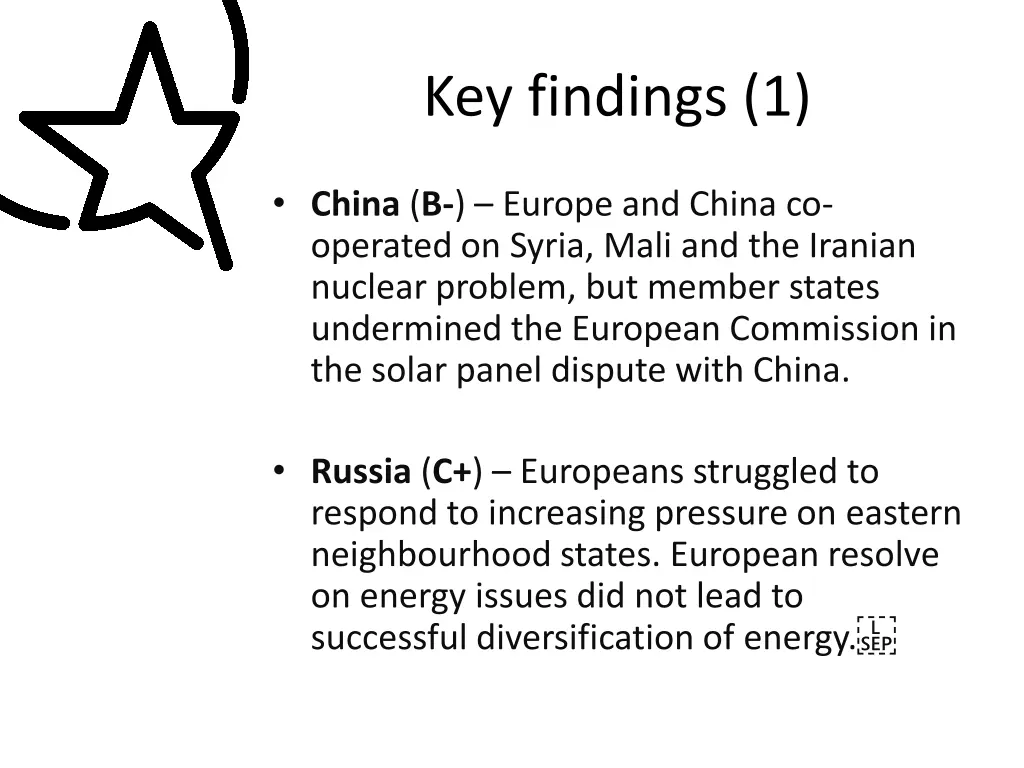 key findings 1