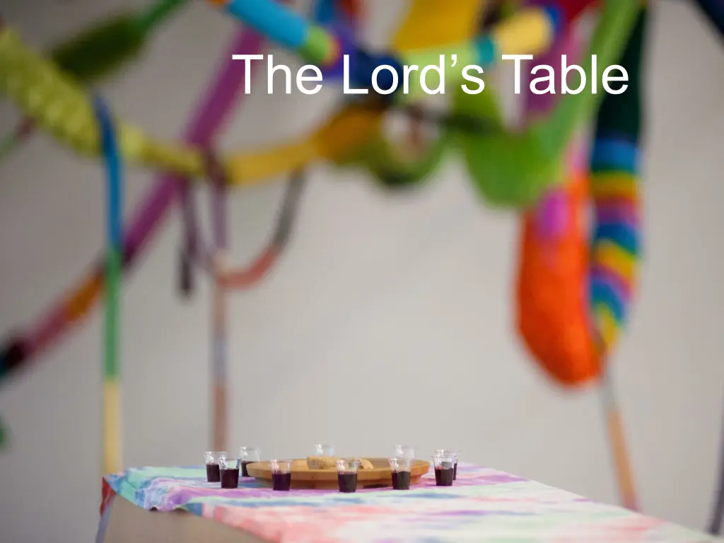 the lord s table