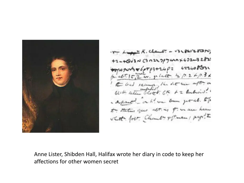 anne lister shibden hall halifax wrote her diary