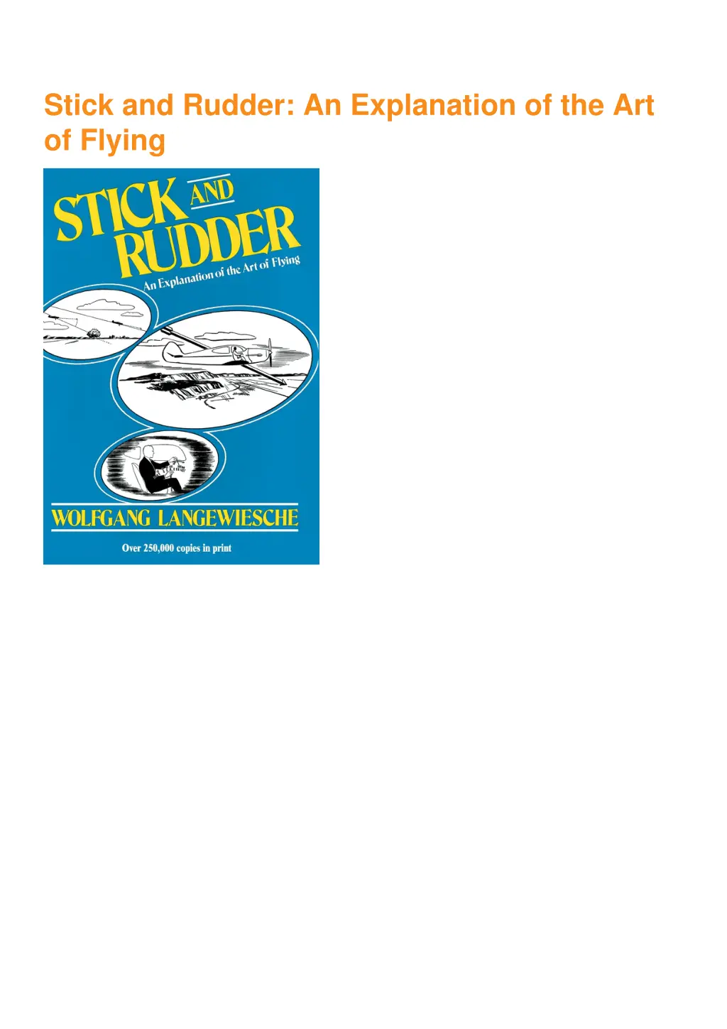 stick and rudder an explanation 1