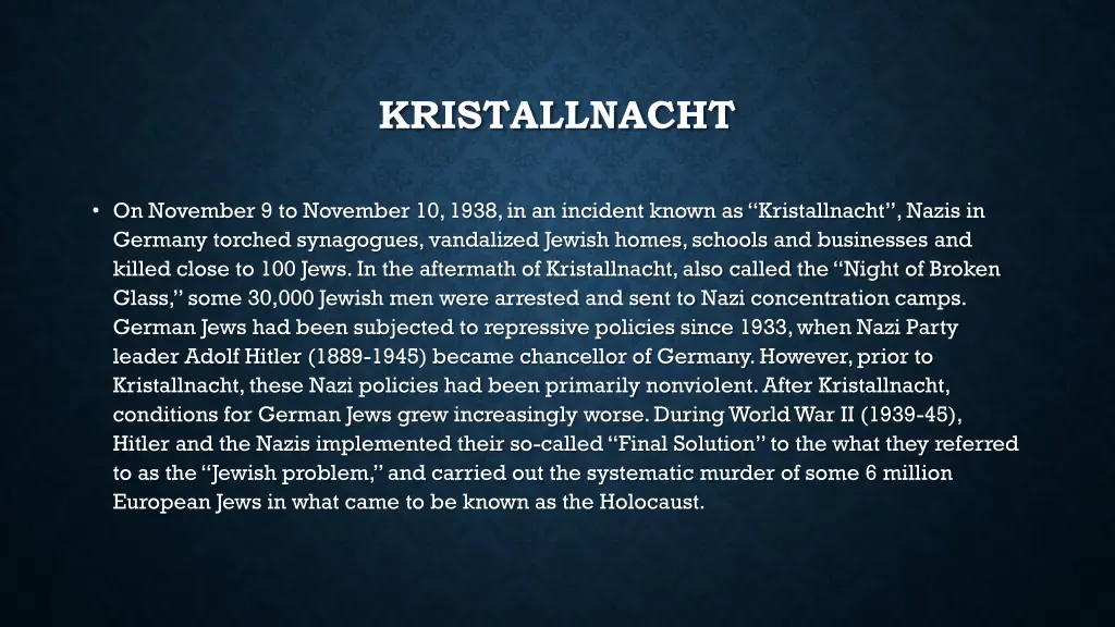 kristallnacht