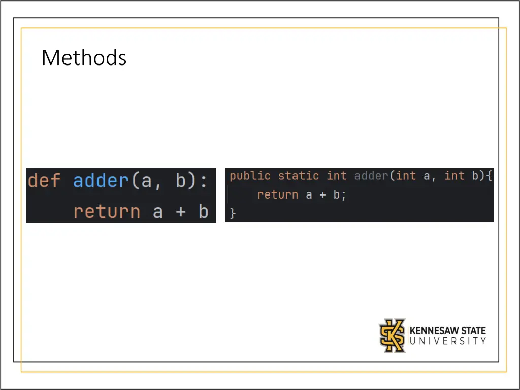 methods 1