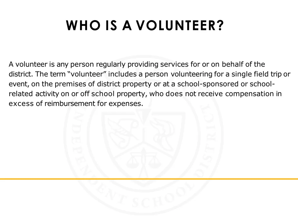 who is a volunteer