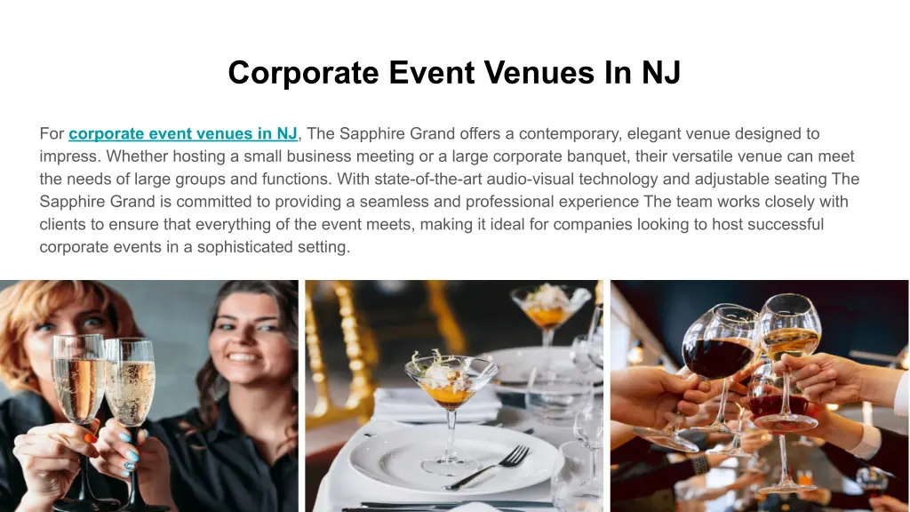 corporate event venues in nj