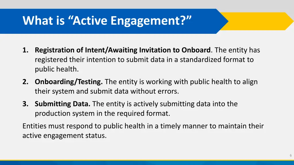 what is active engagement