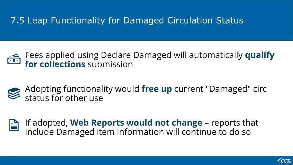 7 5 leap functionality for damaged circulation 3