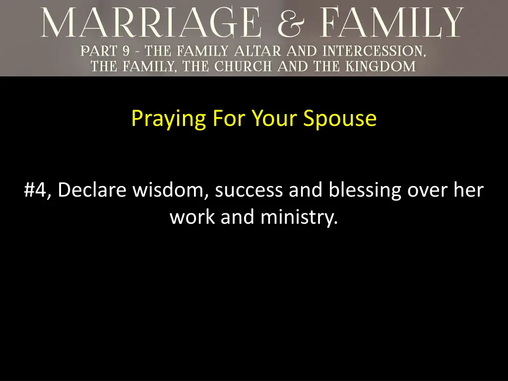 praying for your spouse 3