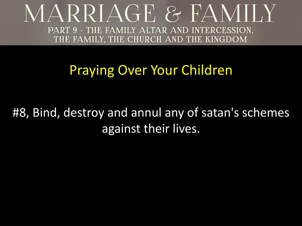 praying over your children 7