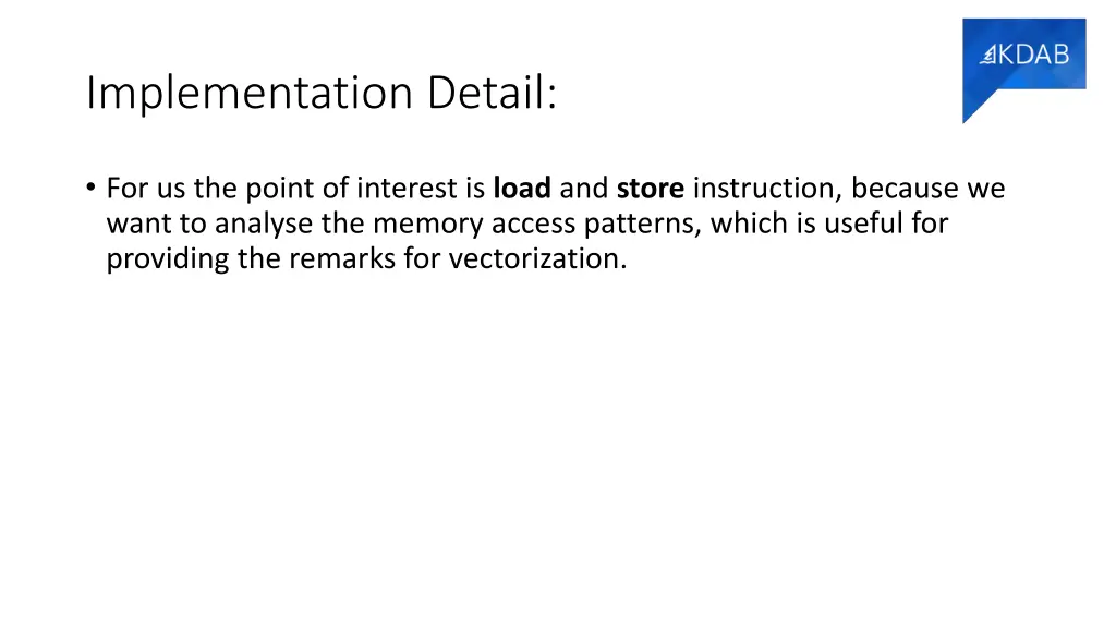 implementation detail 1