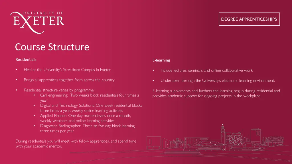 course structure