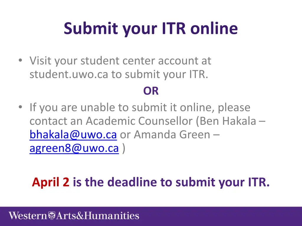 submit your itr online