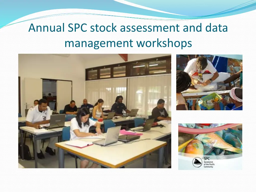 annual spc stock assessment and data management