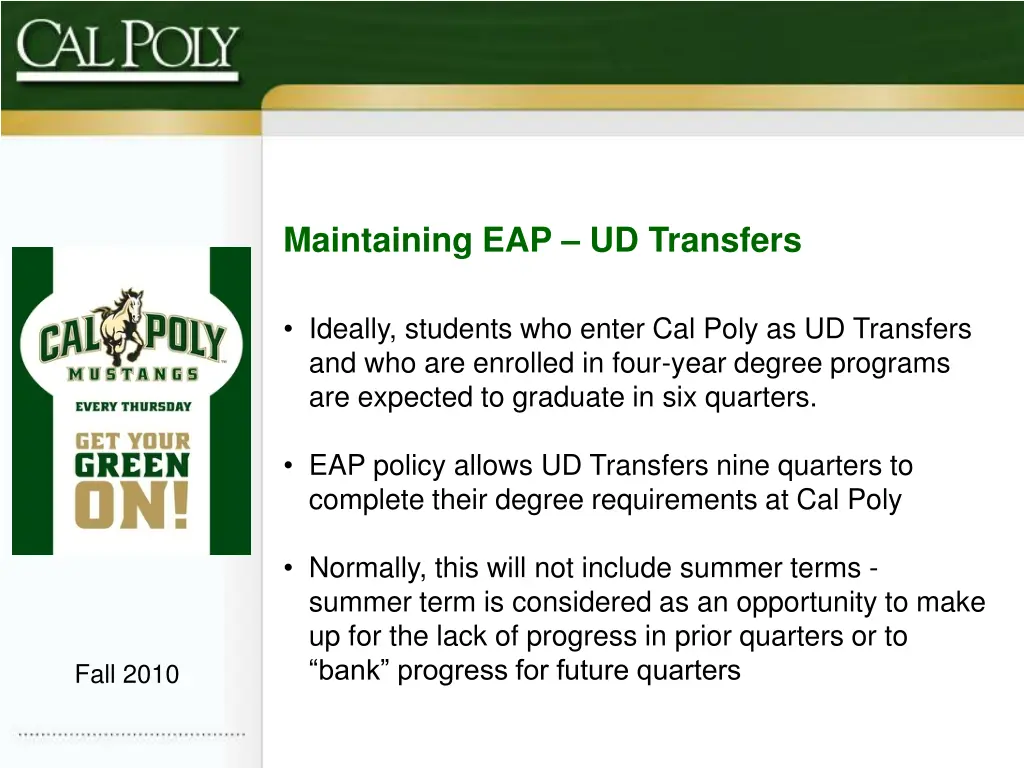 maintaining eap ud transfers