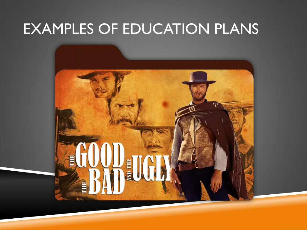 examples of education plans