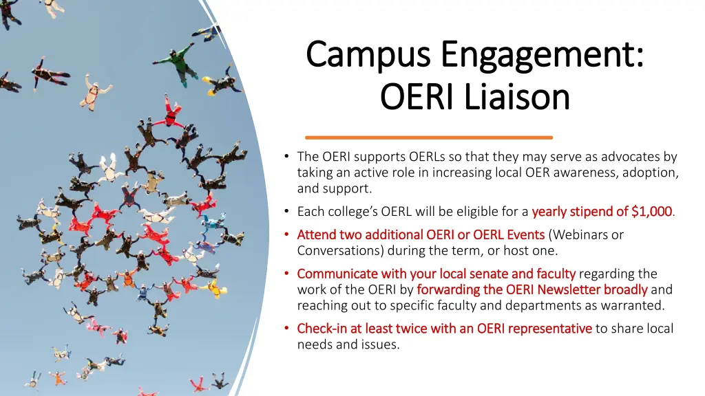 campus engagement campus engagement oeri liaison