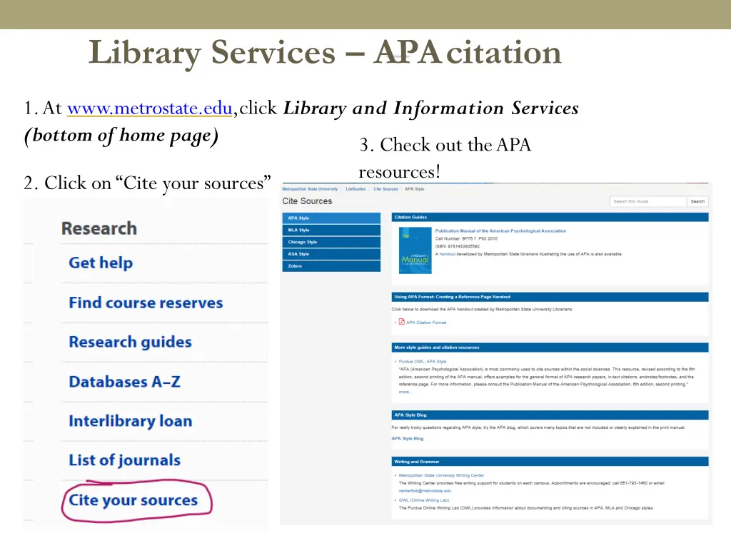 library services apacitation