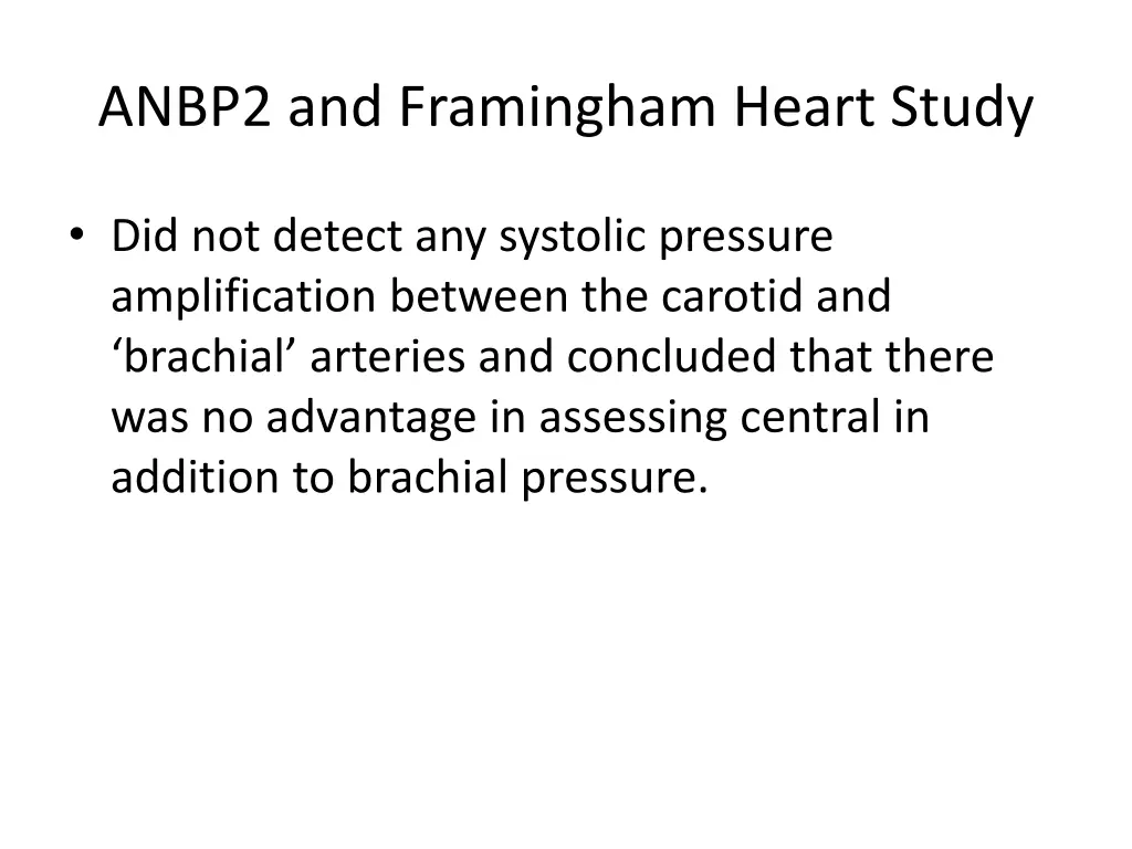 anbp2 and framingham heart study