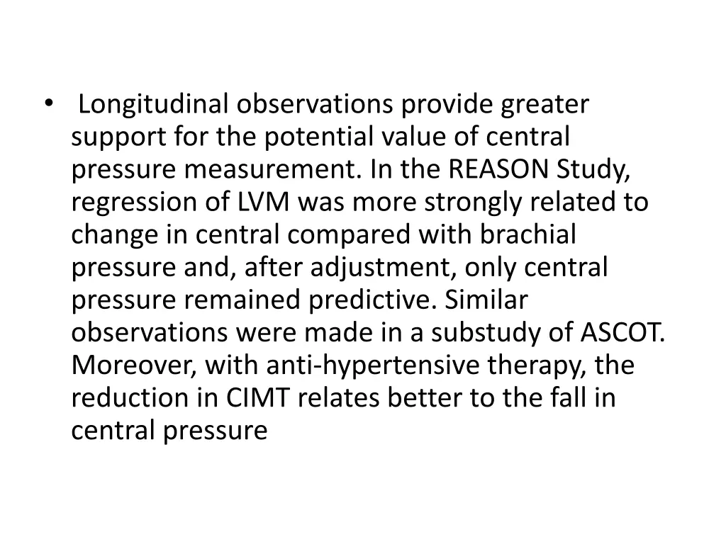 longitudinal observations provide greater support