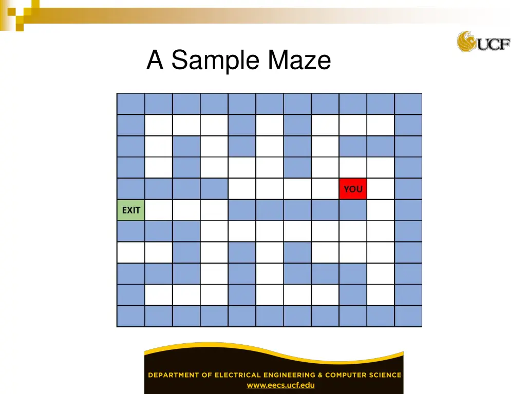 a sample maze