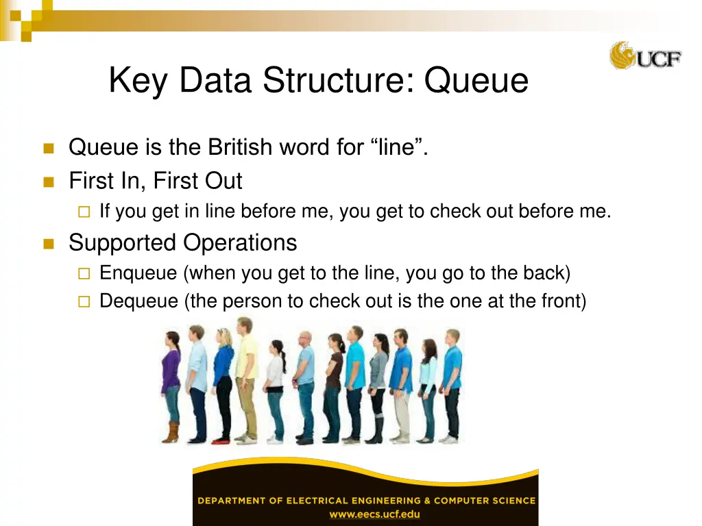 key data structure queue