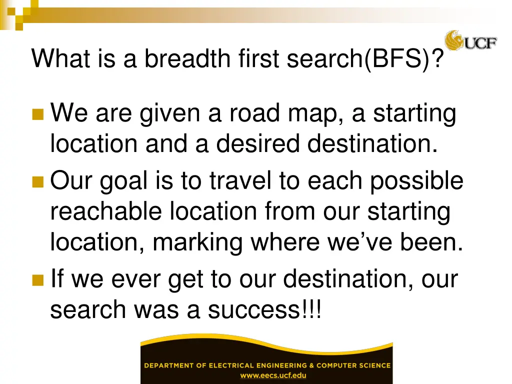 what is a breadth first search bfs