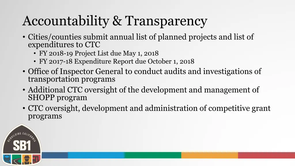 accountability transparency cities counties