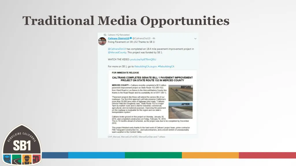 traditional media opportunities